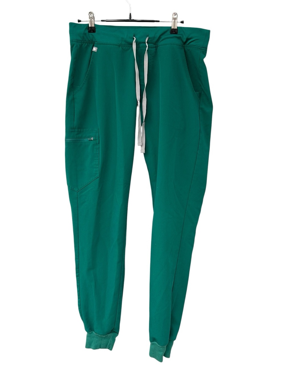 FIGS Woman’s Zamora Scrub Jogger Pant - PO #1661 - Hunter Green - Medium Tall